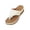 White, variant on Wedge Flip Flops, Sandals for Women Arch Support Flip Flops Slip On Dressy Summer Comfortable Casual Walking Thong Sandals Lightweight Memory Foam Platform Wedge Shoes, Red 8