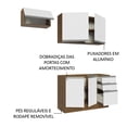 thumbnail image 4 of Cocina Integral 180cm Marrón/Blanco Glamy Madesa 09, 4 of 5