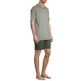 thumbnail image 6 of Hanes Men's Soft Modal Pajama Short Sleeve Top and Short Set, 6 of 6