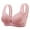 Pink, variant on Tbopshirt Bras for Women,Women Bras Plus Size Comfortable Breathable Anti-exhaust Base Solid Non-Steel Ring Non-Magnetic Buckle Beauty Back Underwear