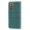 thumbnail image 5 of Feishell for Samsung Galaxy Z Fold 2 Case with Detachable Wrist Strap,Premium PU Leather Drop Protection Magnetic Clasp Flip Kickstand RFID Blocking Credit Card Slots Wallet Phone Case,Darkgreen, 5 of 7