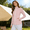 Pink, variant on CYRBOKO Women's Sun Protection Jackets, Full Zip Long Sleeve Outdoor UPF 50 Lightweight Athletic Tops Pink Size M