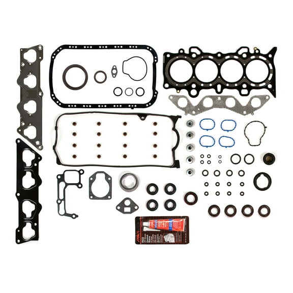Evergreen FS44038 Full Gasket Set Fit 01-05 Honda Civic DX LX VTEC SOHC 1.7L D17A1