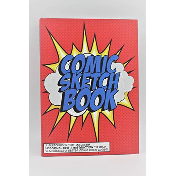 Pre-Owned Piccadilly Comic Sketchbook | Guided Artistic Sketchbook & Instructions | Draw Your Own Comic Book | 204 Pages, 9781620098578, 1620098571, Paperback,