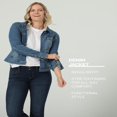 thumbnail image 3 of Riders by Lee Indigo Stretch Denim Jacket, 3 of 7