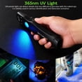 thumbnail image 6 of TANK007 WF02L Rechargeable flashlight with side-mounted UV365 ultraviolet light green laser cat-teasing pen suitable for outdoor sports and camping, 6 of 11