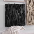 thumbnail image 5 of Uttermost Gathered Teak Square Transitional Wood Wall Decor in Black, 5 of 5