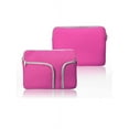thumbnail image 3 of IClover 13 Inch Waterproof Thickest Protective Slim Laptop Case for Macbook Apple Samsung Chromebook HP Acer Lenovo Portable Laptop Sleeve Liner Package Notebook Case Soft Sleeve Bag Case Pink, 3 of 8