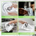 thumbnail image 2 of 4Pcs Funny Rooster Hand Towels Vintage Chicken Farmhouse Kitchen Dish Towels 24 x 16 Inch Microfiber Absorbent Soft Hand Tea Dishcloths for Cooking Baking Bathroom Holiday Housewarming Gifts diy, 2 of 9
