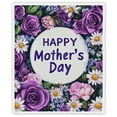 thumbnail image 5 of Soft Warm Mom Blanket - Birthday Gift Blanket for Mom Happy Mothers Day Throw Gift for Mother, Wife, Grandma from Daughter, 30"x40", 5 of 5