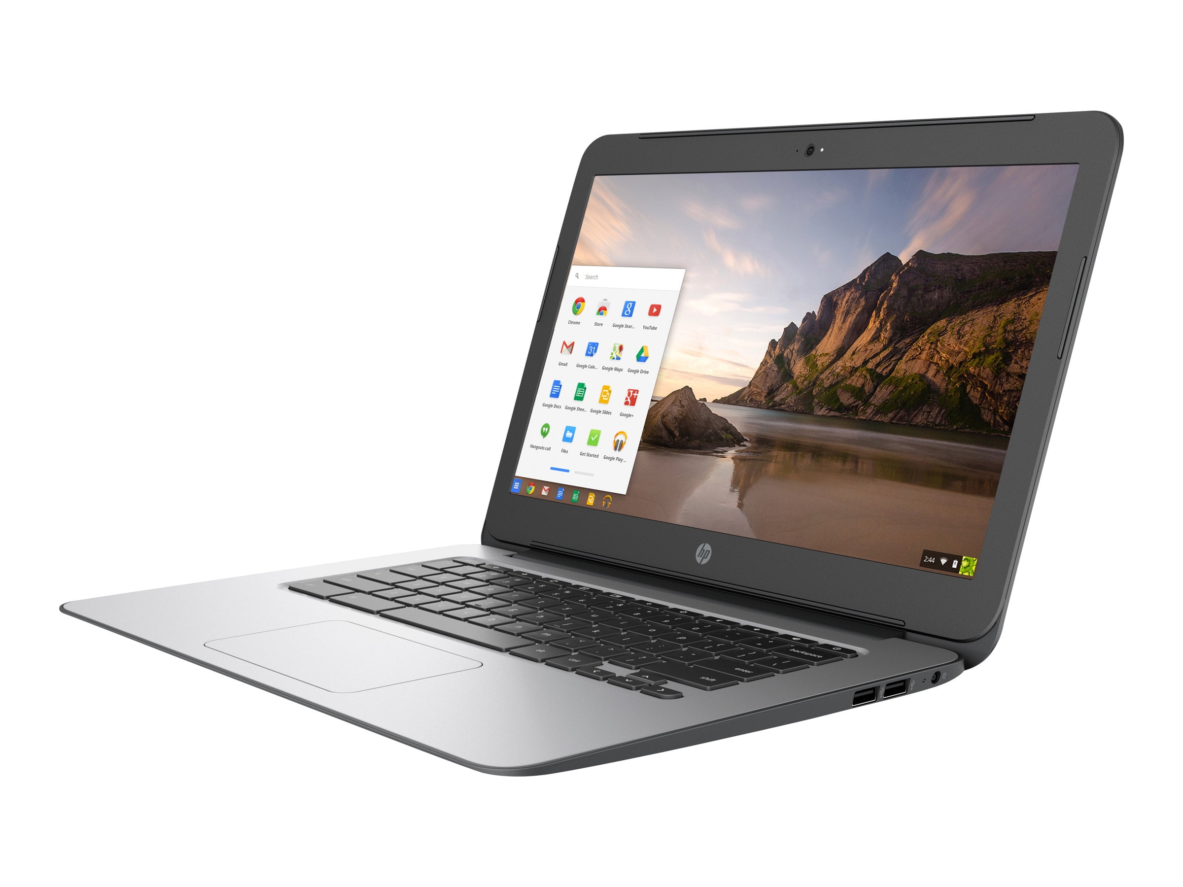 Refurbished HP Chromebook 14 G4 - Celeron N2840 / 2.16 GHz - Chrome OS - 4 GB RAM - 16 GB eMMC - 14" 1366 x 768 (HD) - HD Graphics - Wi-Fi - Black (keyboard) - KBD: US - Remarketed