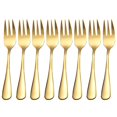 thumbnail image 2 of Stainless Steel Colourful Forks 8Pc for Fruit Desserts Ice Cream Cake Forks, 2 of 8