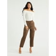 thumbnail image 2 of Sofia Jeans Women's High Rise Satin Cargo Pants, 27" Inseam, Sizes 00-22, 2 of 6
