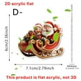 thumbnail image 3 of ToyKingdee Acrylic Ornament - Holiday Keepsake, Christmas Tree Decoration, Custom Photo Gift, 3 of 3