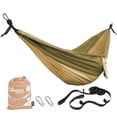 thumbnail image 1 of Bliss Hammocks Hammock in a Bag with Carabiner Hooks & Tree Straps, Desert Storm, 1 of 12
