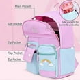 thumbnail image 4 of School Backpack for Girls Large Capacity Backpack Starry Sky Rucksack Bag Children Daypack for Teen Girl ,Purple, 4 of 5