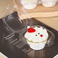 thumbnail image 4 of Cupcake Box With Individual Insert, Muffin And Egg Tart Takeout Container For Bakery Packaging, Party Favors, Wedding Treats, Dessert Serving And Everyday Baking, Food Storage And Gift Giving, 4 of 5