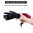 thumbnail image 3 of Unisex Touch Screen Cycling Gloves Winter Cold Weather Waterproof Thickness Warm Fleece Inner Zippered Adjustable Full Finger Gloves For Ski Snowboard Bike Running Motorbike, 3 of 6