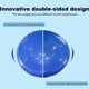thumbnail image 5 of Balance de masaje de masaje Disco de bola PVC Anti-Burst Inflable Pad para el Core Workout Blue, 5 of 7