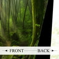 thumbnail image 2 of Pbobriich Jungle Forest Blackout Curtains,Green Tree Pattern DrapesThermal Insulated Window Curtain 42x108 Inch Set 2 Panels, 2 of 6