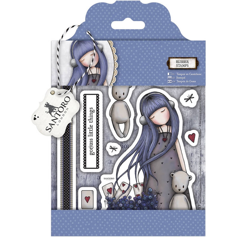 Gorjuss Santoro Rubber Stampdear Alice