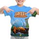 thumbnail image 3 of Ropa para niños, camiseta de Grizzy y los Lemmings, camisetas de cuello redondo para niñas y niños, ropa de verano de manga corta, camiseta para niños, camiseta, 3 of 5