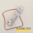 thumbnail image 1 of Sanrio cute spoon Fork household children's stainless steel spoon cartoon high-looking tableware three-piece set, 1 of 5