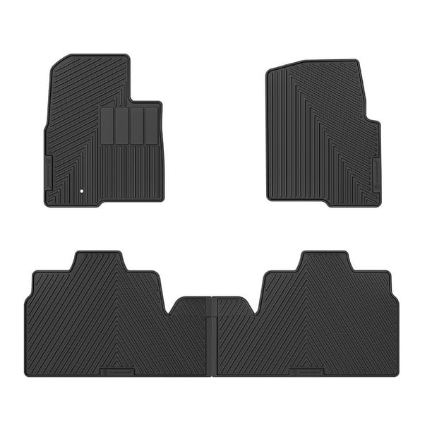 RC36981 Custom Fit AllWeather Floor Mats for 2010 Ford F150 Front & 2nd Row