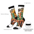 thumbnail image 4 of Logiee Happy Fall Y'All Print Adult Socks for Men & Women,Calf Socks, Ankle Socks,Boots Socks,Breathable Casual Sock,Unisex Crew Socks, 4 of 6