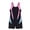 Black, variant on Krdevn Color Block Sleeveless Athletic One Piece Swimsuit for Pool Beach Trips (Little Girls, Big Girls),15-16 Years