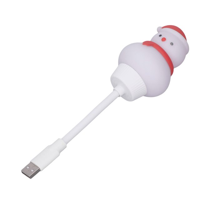 Mini Lámpara LED USB ANGGREK Lámpara de Lectura Portátil de Dibujos Animados Muñeco de Nieve