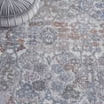 thumbnail image 6 of SAFAVIEH Marquee Rita Medallion Polyester Area Rug, Rust/Grey, 8' x 10', 6 of 8