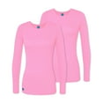 thumbnail image 1 of Adar sous-Couches pour Femmes, Lot de 2 - T-Shirt de sous-Couche à Manches Longues Confortable, 1 of 7