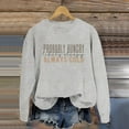 thumbnail image 2 of Women’S Sweatshirt Sweat Shirts Women Long Sleeve Pullover Sweatshirt for Women Grey Sweatshirts for Women Fall Clothes Women'S Clothing, 2 of 4