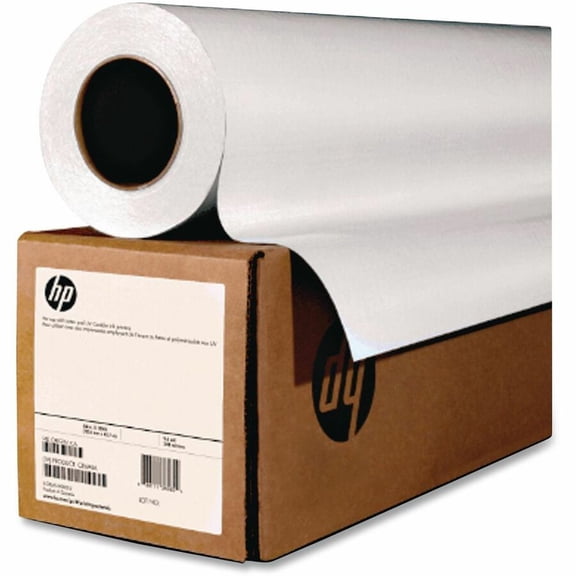 HP Everyday Pigment Ink Photo Paper Roll, 9.1 mil, 60" x 100 ft, Satin White -HEWQ8923A