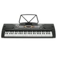 Hamzer 61Key Portable Digital Music Electronic Keyboard Piano with H Stand, Stool, Headphones