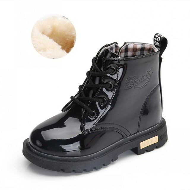 Children's Boots, Leather Boots, Short Boots, British Fashionable Single Boots