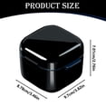 thumbnail image 3 of Toothpaste Denture Cup，Retainer Case Cute Night Mouth Guard Box Holder Storage Soak Container With Strainer Basket For Travel Cleaning, Tooth care for Women, 3 of 9