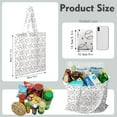 thumbnail image 3 of Tennis Athlete Shopping Bag - Foldable & Washable for Minimalists, 3 of 6