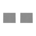 thumbnail image 1 of stanreset Tapis en Maille de Fibre de Verre Antiadhésif Réutilisable Tapis de Barbecue Résistant à l'Usure Feuille de Cuisson 36x42cm Noir 36x42cm 2Set, 1 of 6