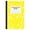 Yellow, variant on Composition Notebook, Wide Ruled Composition Book, Marble Composition Notebooks for Work, 30 Sheets/60 Pages, Hard Cover, Sturdy Sewn Binding, Office Classroom Supplies, Black