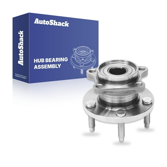 AutoShack Rear Wheel Hub Bearing Assembly without ABS | Replacement for 2007-2010 Ford Edge 2007-2010 Lincoln MKX | 1-PC