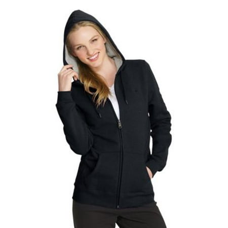 Champion Eco; Fleece Women's Full Zip Jacket, Black - S
