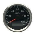 thumbnail image 4 of 85mm 120KMH Motorcycle Waterproof IP67 GPS Speedometer Odometer Gauge Meter For Car Truck Boat 12V 24V With Red Backlight ,Wide Application, 4 of 7