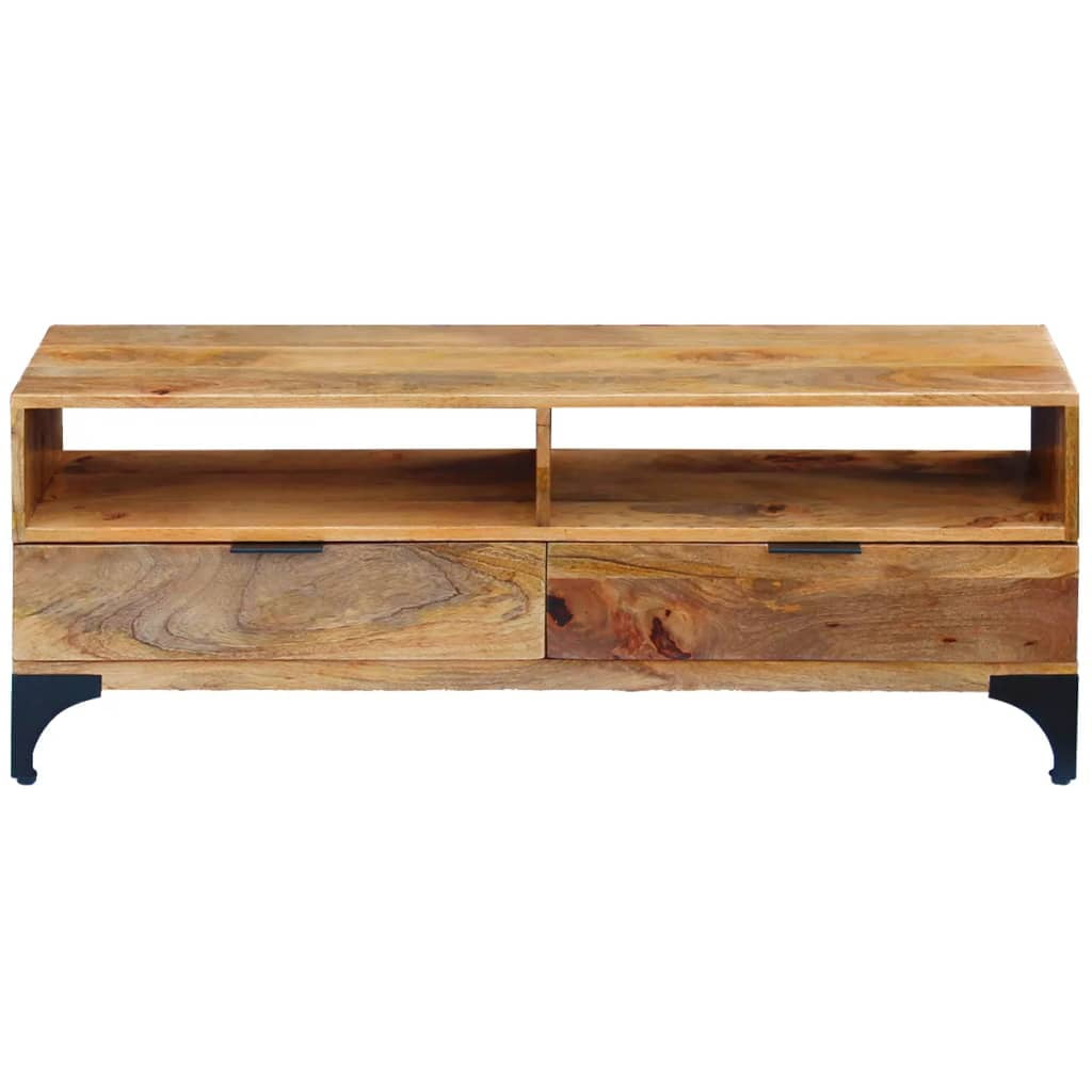 Kepooman Solid Wood TV Unit for Home, Brown Kepooman Solid Wood TV Unit for Home, Brown