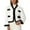White, variant on GigrtiJin Women's Fleece Cardigan Coat Casual New Loose Cardigan Top Long Sleeve Hoodless Casual Coat Jackets