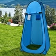 thumbnail image 2 of Costway Portable Pop up Camping Fishing Bathing Shower Toilet Changing Tent Room Blue, 2 of 10