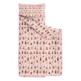 thumbnail image 2 of Pink Christmas Gingerbread House Pattern Toddler Nap Mats for Kids Preschool,50"x20" Sleeping Mat Bag or Kids,Toddler Sleeping Bag,Toddler Nap Mat or Daycare, 2 of 6