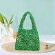 thumbnail image 4 of informal para mujer, de hombro, portátil tejido superior, para senderismo, viajes, , , VERDE Colco Bolso tejido a mano, 4 of 7