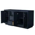 thumbnail image 3 of Wyndham Collection Wcf1111-66D-Cx-Mxx Icon 66" Double Free Standing Vanity Cabinet Only -, 3 of 7